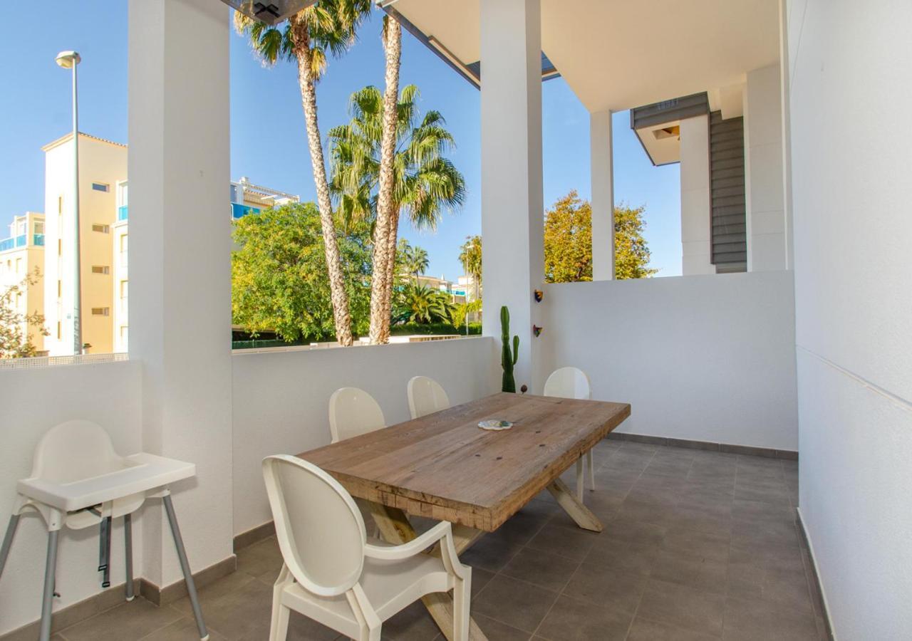 Apartamento Victoria Playa III Con Una Gran Terraza デニア エクステリア 写真
