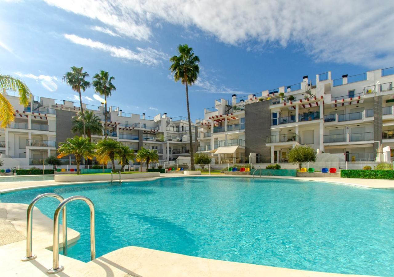 Apartamento Victoria Playa III Con Una Gran Terraza デニア エクステリア 写真