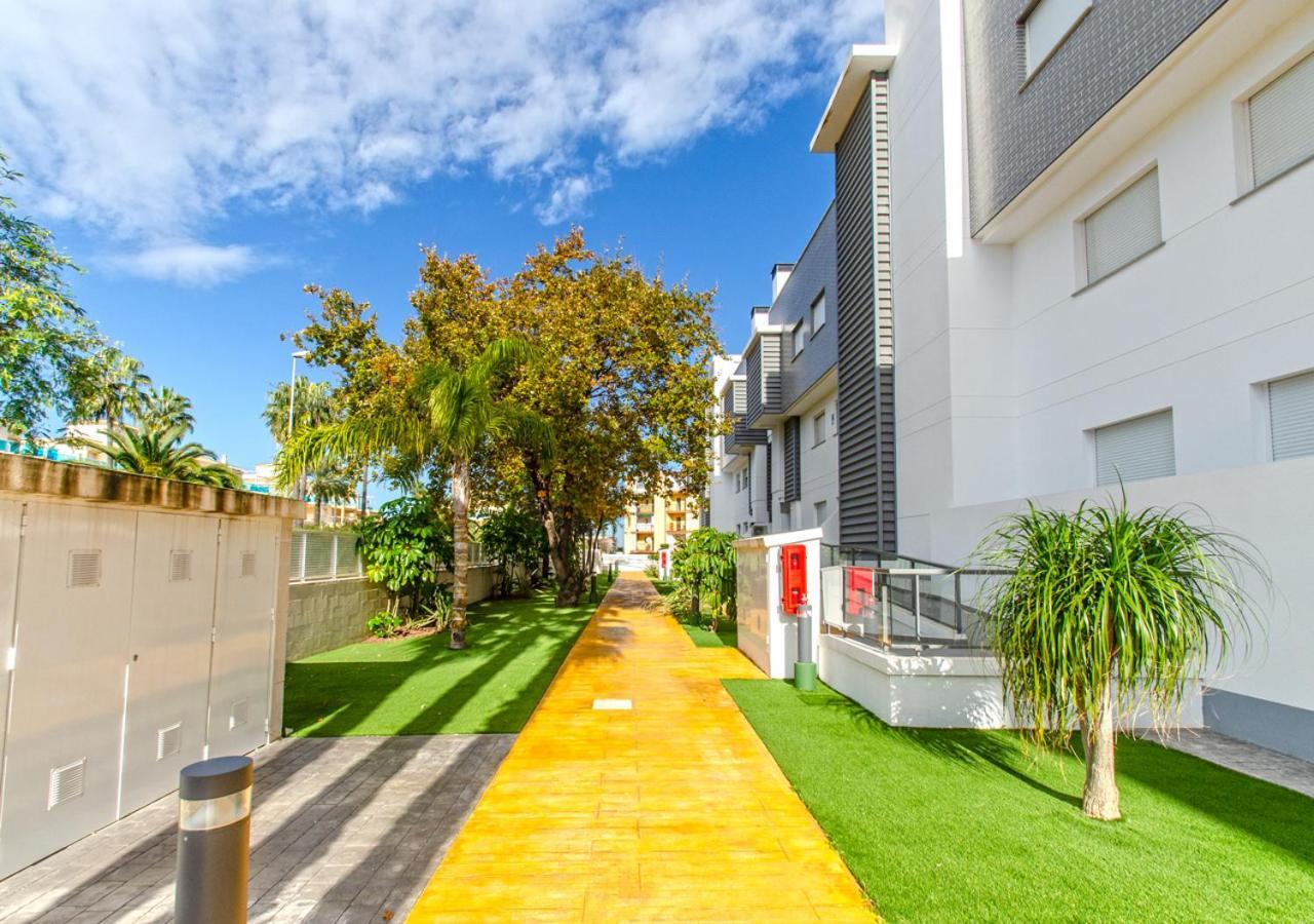 Apartamento Victoria Playa III Con Una Gran Terraza デニア エクステリア 写真
