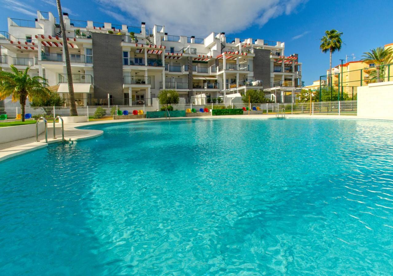 Apartamento Victoria Playa III Con Una Gran Terraza デニア エクステリア 写真