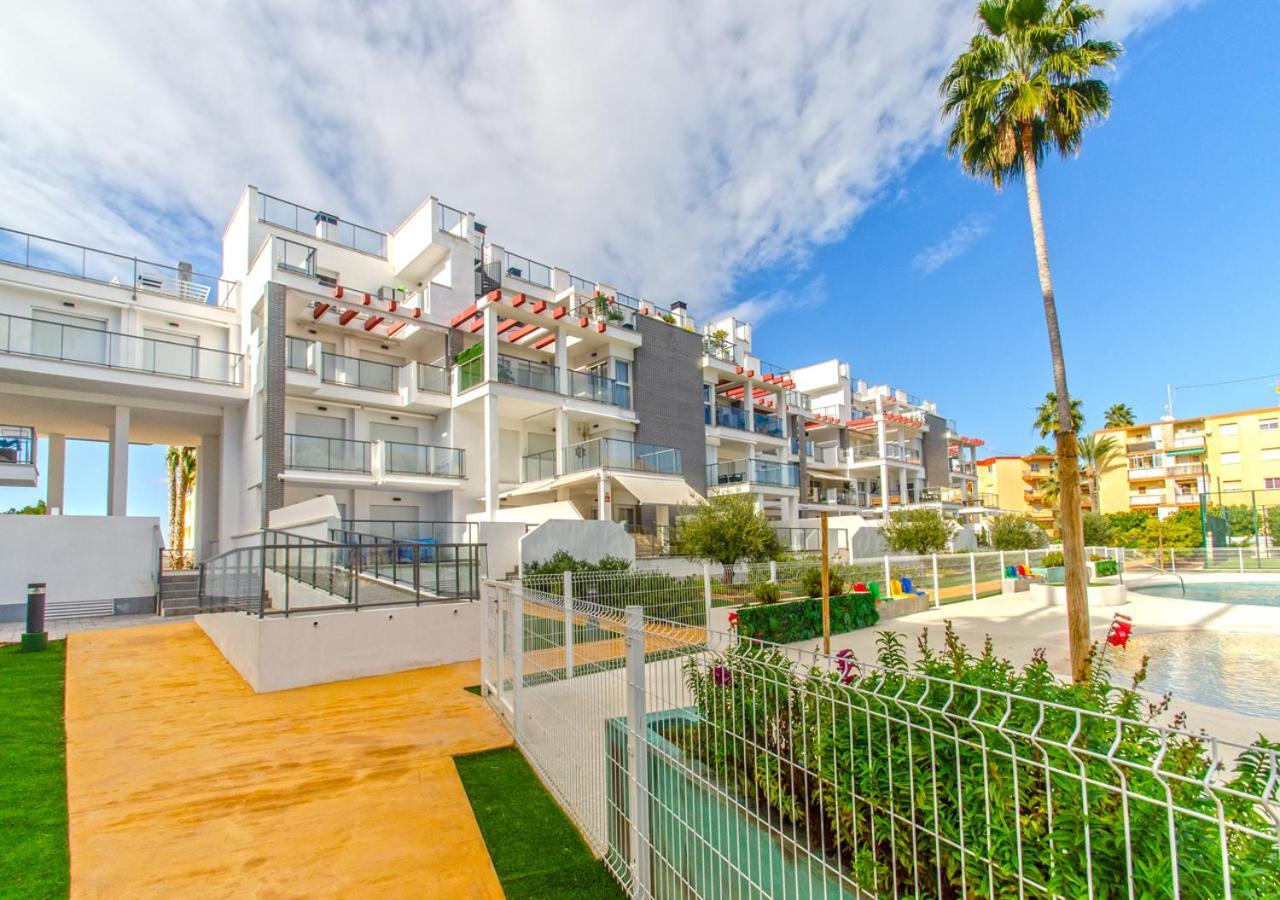 Apartamento Victoria Playa III Con Una Gran Terraza デニア エクステリア 写真