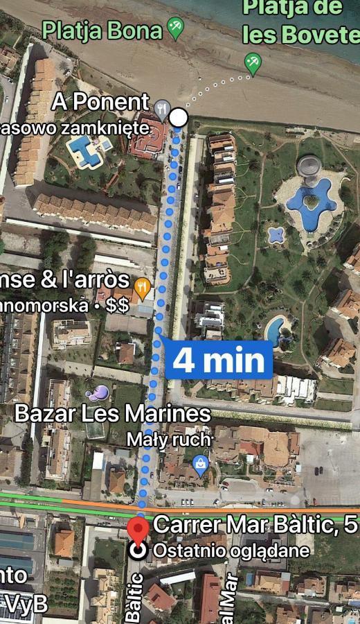 Apartamento Victoria Playa III Con Una Gran Terraza デニア エクステリア 写真